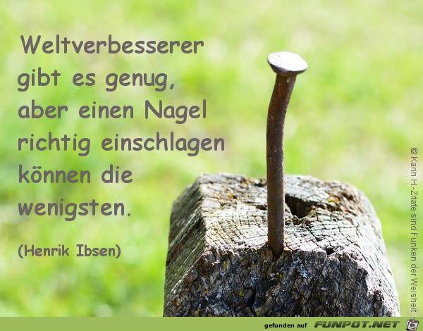 Weltverbesserer Weltverbesserer