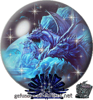 gif blaue Drachen gif blaue Drachen