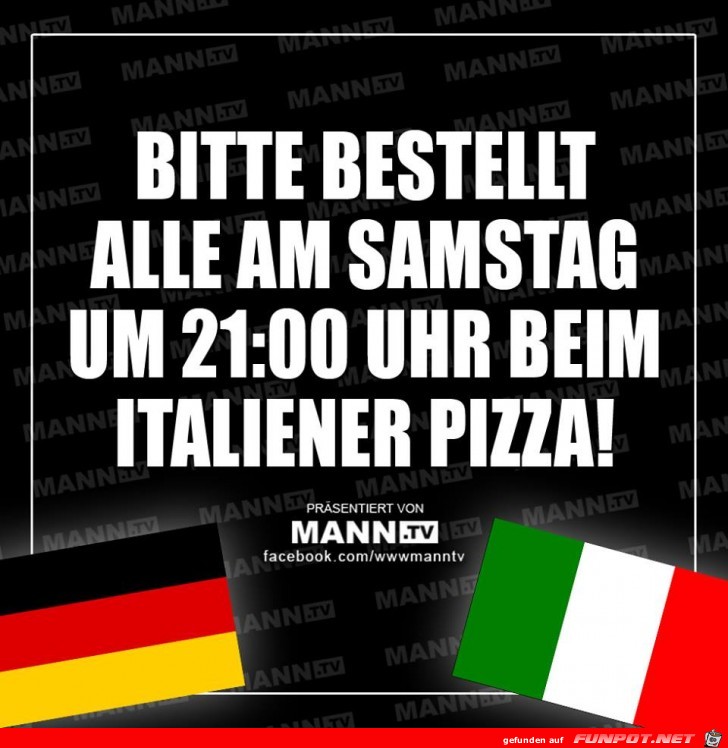 Pizza bestellen Pizza bestellen