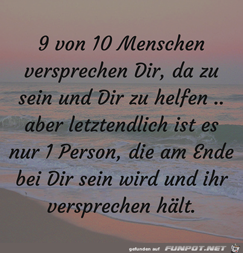 9 von 10 Menschen 9 von 10 Menschen