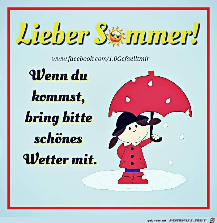 Lieber Sommer Lieber Sommer