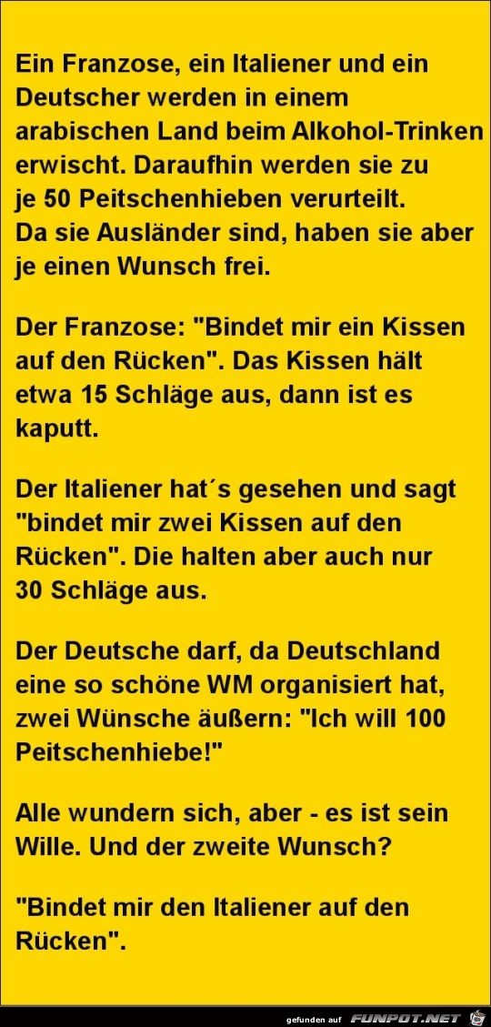 Peitschenhiebe...... Peitschenhiebe......