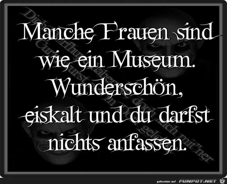 Frauen mit Museum verglichen