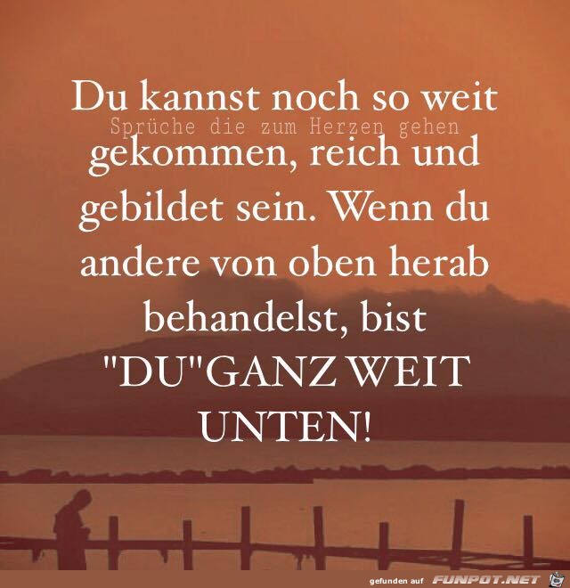 Ganz weit unten