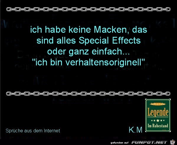 ich habe keine ich habe keine