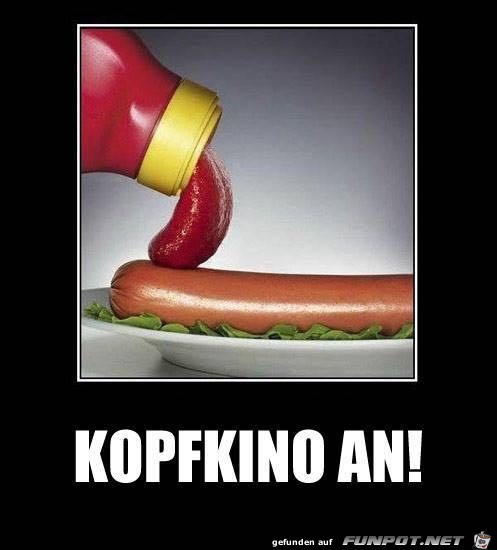 Kopfkino an Kopfkino an