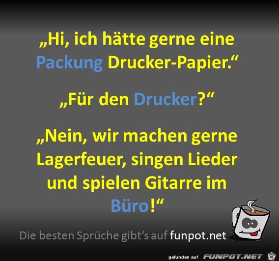 Drucker-Papier