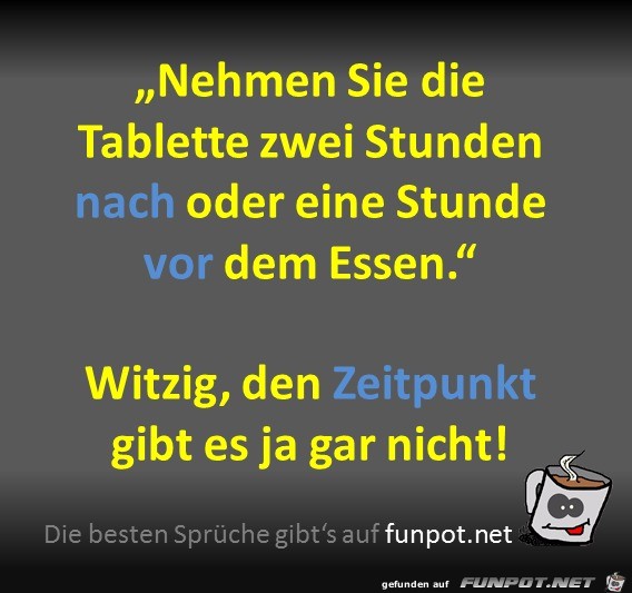 Den Zeitpunkt gibt es nicht Den Zeitpunkt gibt es nicht
