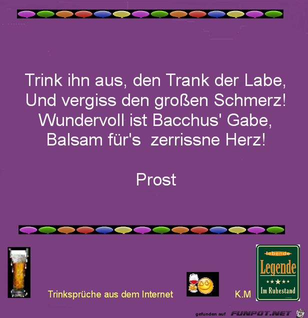 trink ihn aus