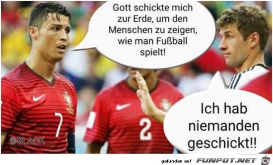 hab niemanden geschickt.... hab niemanden geschickt....