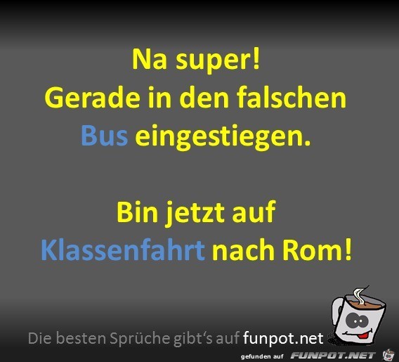 Falscher Bus Falscher Bus