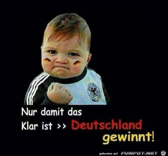 Deutschland gewinnt..... Deutschland gewinnt.....