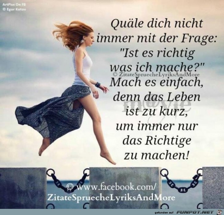 Quaele dich nicht immer