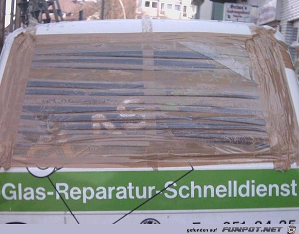 Glas-Reparatur-Schnelldienst