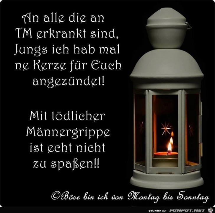 Eine Kerze an die Maenner die an TM erkrankt sind Eine Kerze an die Maenner die an TM erkrankt sind