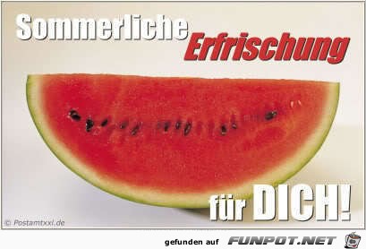 Erfrischung... Erfrischung...