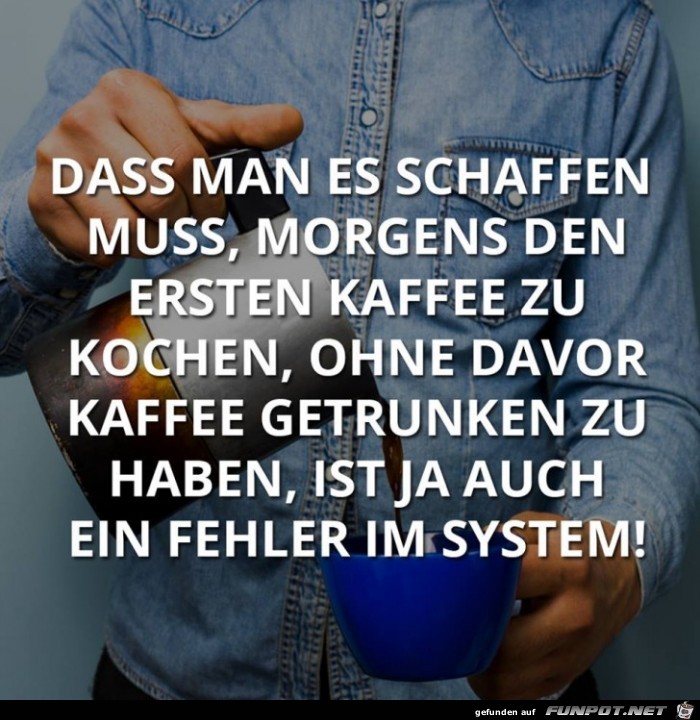 Fehler im System