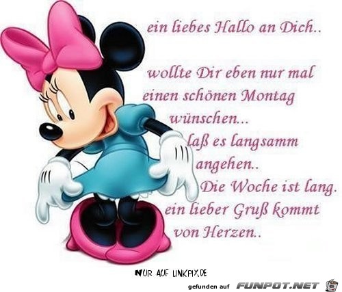 ein liebes Hallo an dich....