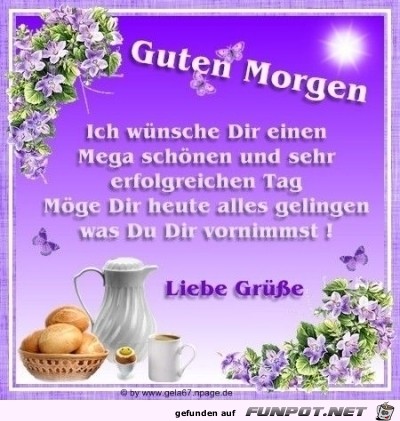 guten Morgen......