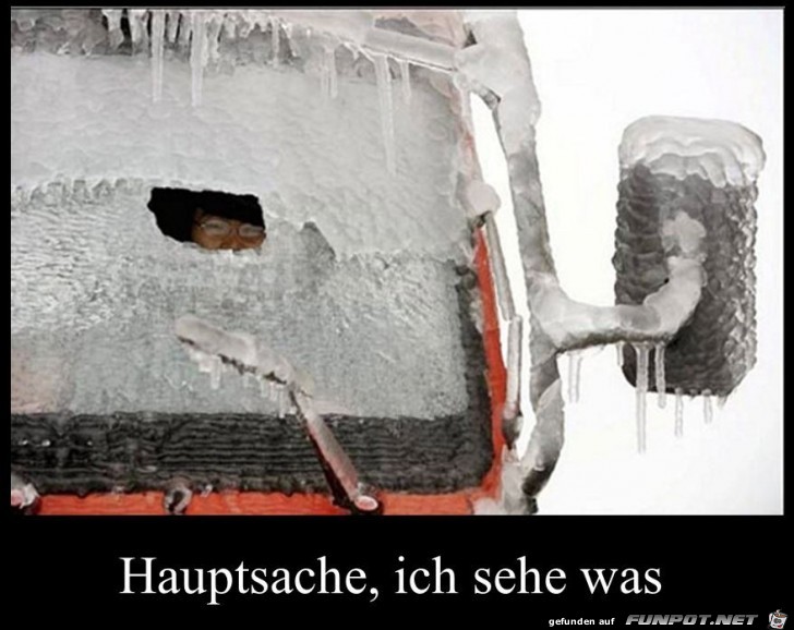 Hauptsache ich sehe was Hauptsache ich sehe was