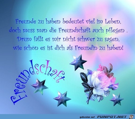 freunde zu haben bedeutet...... freunde zu haben bedeutet......