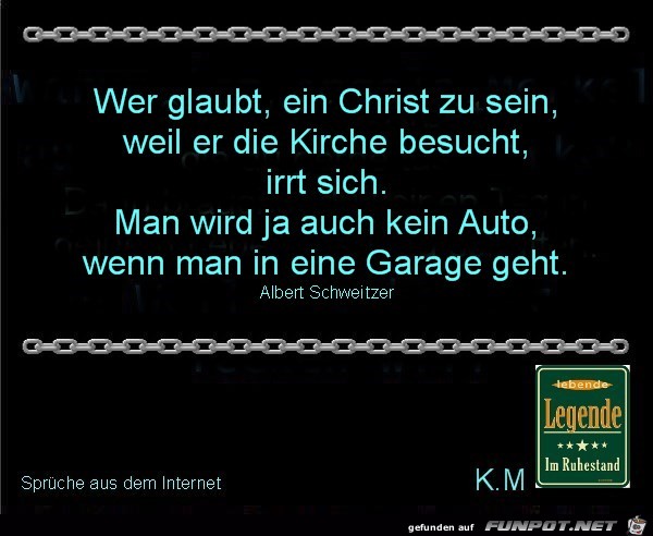 wer glaubt wer glaubt