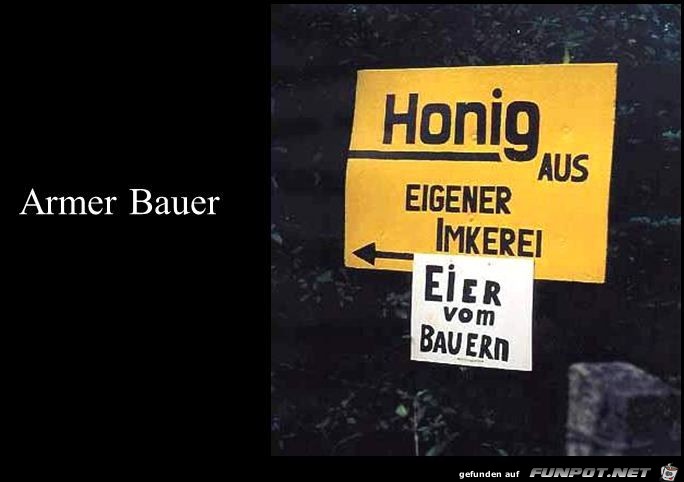 armer Bauer