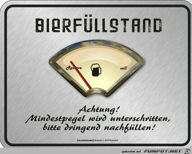 Bierfllstand