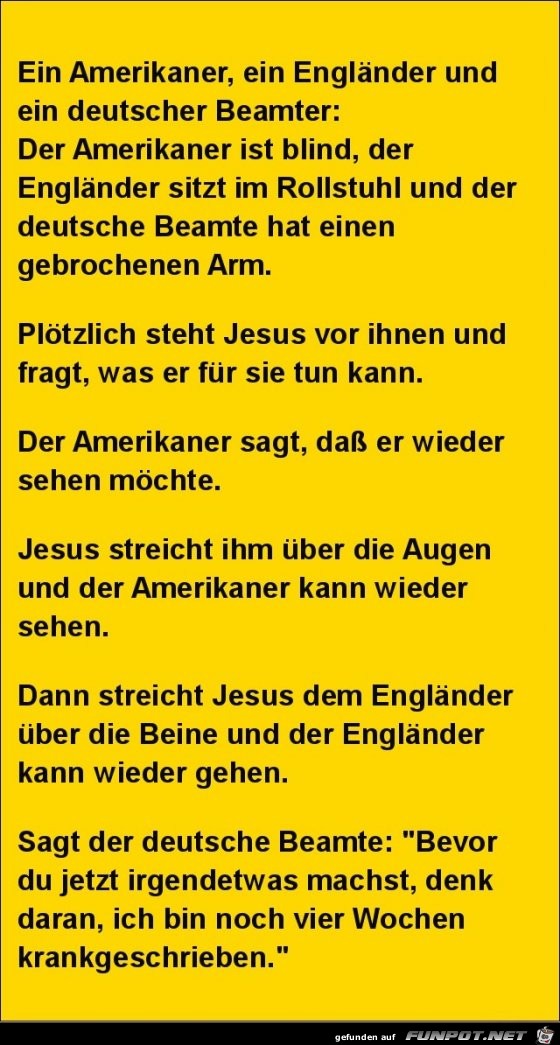 Jesus erfuellt Wuensche......