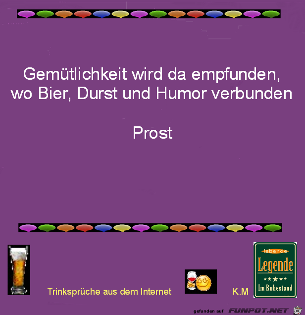 Gemuetlichkeit wird da empfunden Gemuetlichkeit wird da empfunden