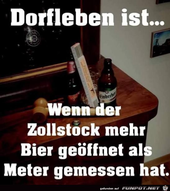 Dorfleben