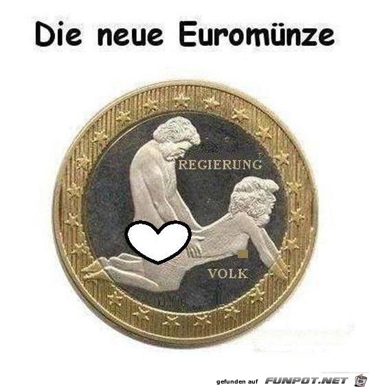 neue Euro-Muenze