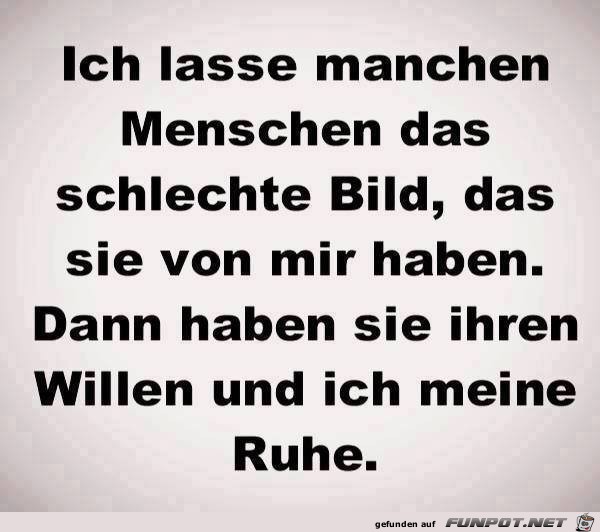 Ich lasse manchen Menschen... Ich lasse manchen Menschen...