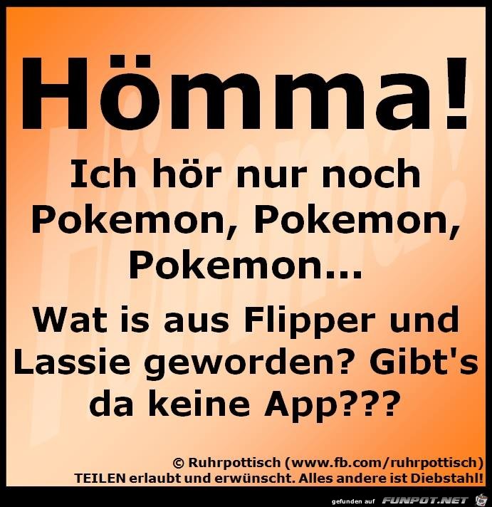 Ueberall nur Pokemon , Pokemon... !