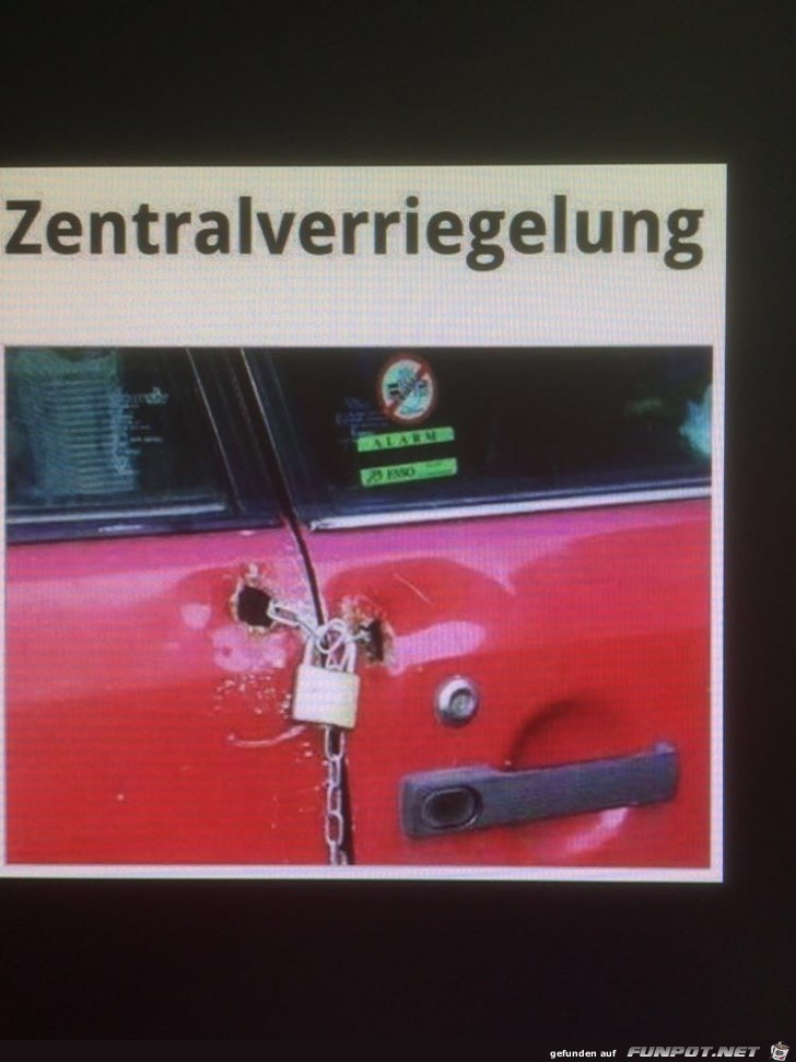 Zentralverriegelung