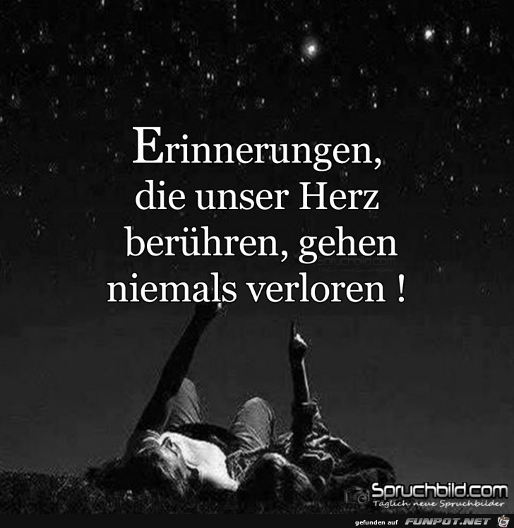 Erinnerungen die unser Herz......