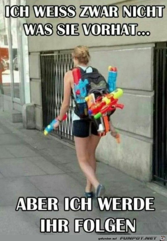 Was hat sie vor Was hat sie vor