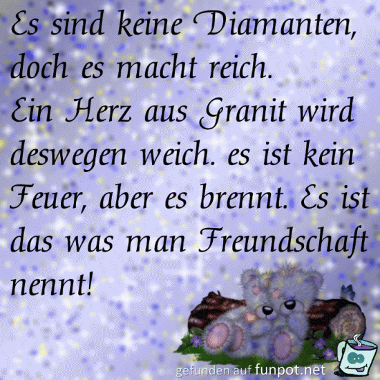 es sind keine Diamanten doch es ...... es sind keine Diamanten doch es ......