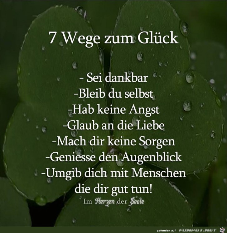 7 Wege zum Glueck 