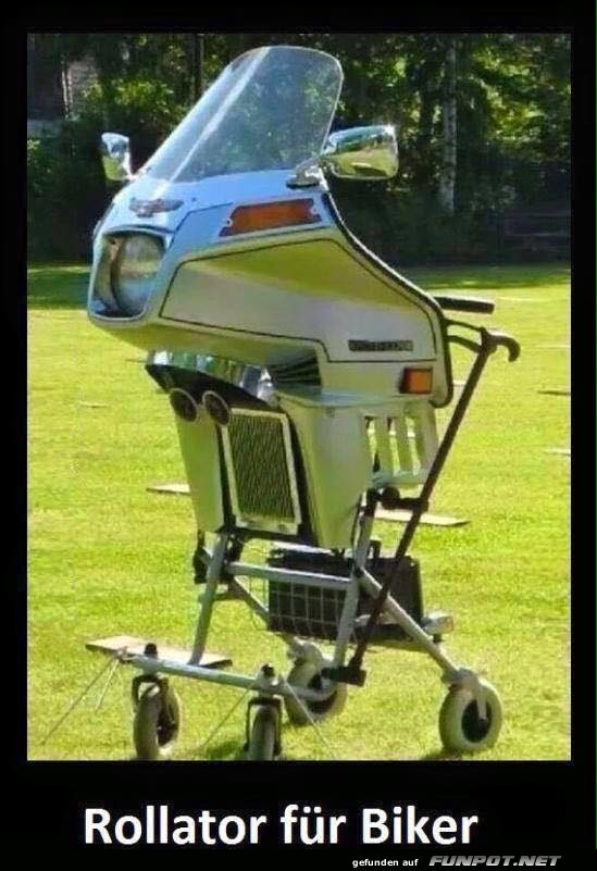 Rollator fuer Biker Rollator fuer Biker