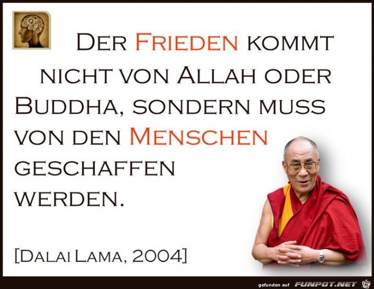 Der Frieden kommt nicht von... Der Frieden kommt nicht von...