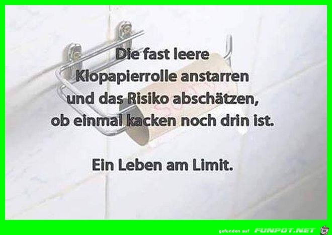 Ein Leben am Limit