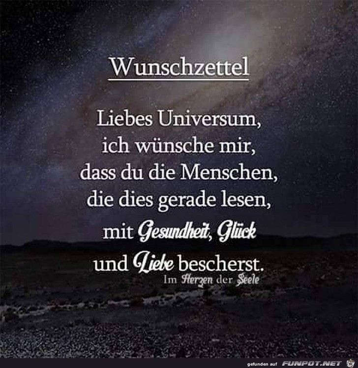 Wunschzettel