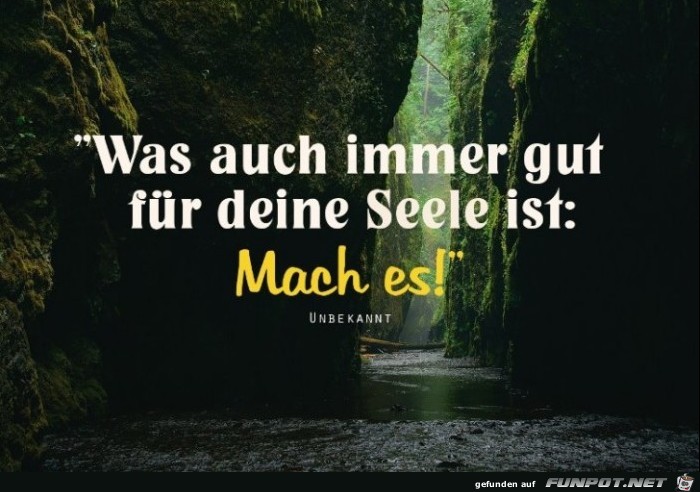 Mach es