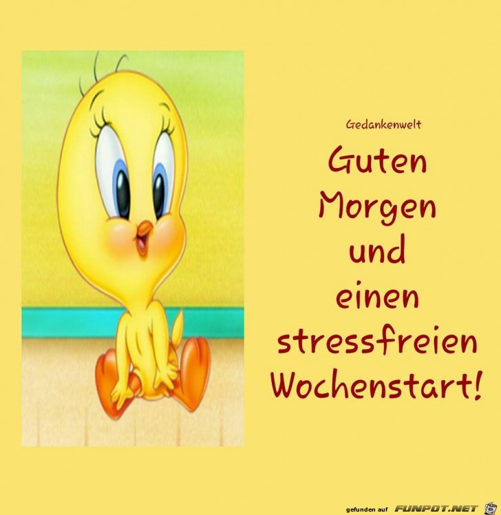 Stressfreien Wochenstart