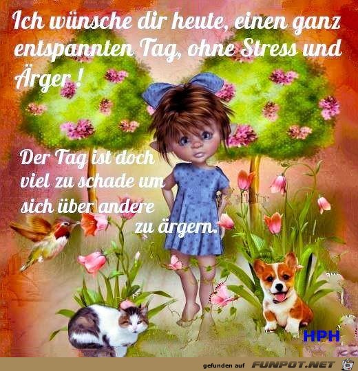 Einen ganz entspanten Tag Einen ganz entspanten Tag