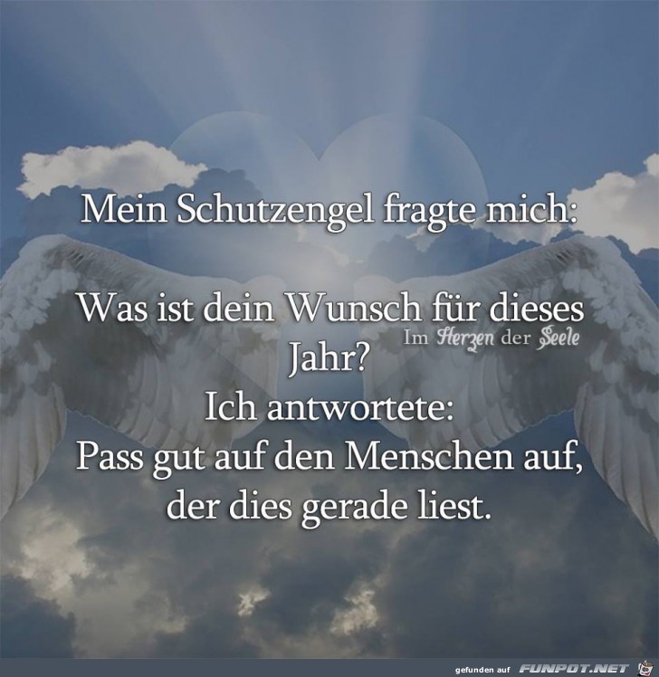 Mein Schutzengel fragete mich Mein Schutzengel fragete mich
