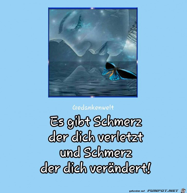 Es gibt Schmerz