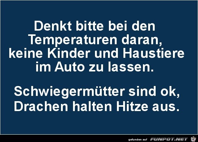 keine Kinder und Haustiere...... keine Kinder und Haustiere......
