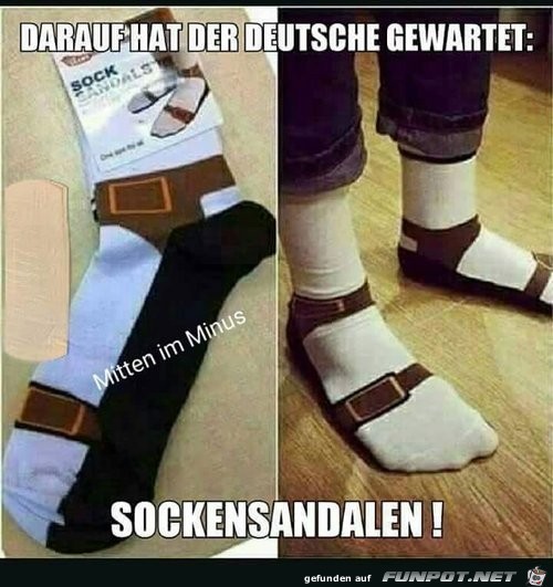 Darauf hat der Deutsche gewartet...